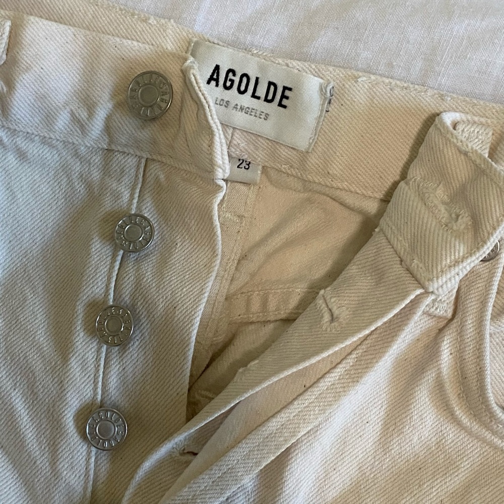 Agolde X Revolve Remy High Rise Jeans 23 - Picture 7 of 12